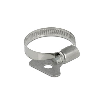 Delock Schlauchschellen 25-40mm, 10 Stück, with Flügelmutter, Metall Delock Schlauchschellen 25-40mm, 10 Stück, with Flügelmutter, Metall