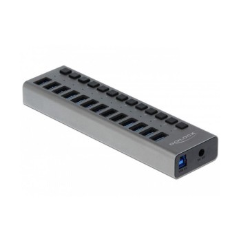 Delock externer USB 3.0 Hub 13-Ports, with 13 Schalter Delock externer USB 3.0 Hub 13-Ports, with 13 Schalter