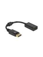 Adapter DP 1.1 Stecker zu HDMI-Buchse, Passiv, schwarz