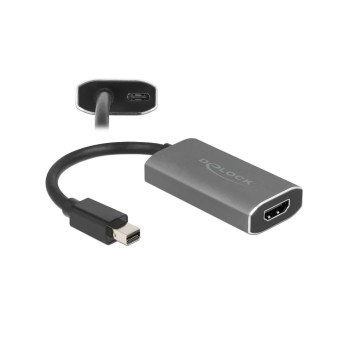 Delock Adapter Mini-DP 1.4 for HDMI, Aktiv Adapter 8K with HDR Funktion Delock Adapter Mini-DP 1.4 for HDMI, Aktiv Adapter 8K with HDR Funktion