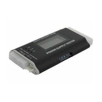 Delock 18159 alimentationtester III avec LCD, Spannungsquelle: 20/24 pol. (ATX-Stecker)
