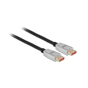 Delock DisplayPort - DisplayPort cable, 1m, black , 7680x4320@60Hz Delock DisplayPort - DisplayPort cable, 1m, black , 7680x4320@60Hz