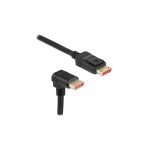 Delock Câble Coudé en bas DisplayPort - DisplayPort, 2 m