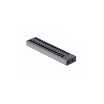 Delock externer USB 3.0 Hub 16-Ports, with 16 Schaltern and Schalter Delock externer USB 3.0 Hub 16-Ports, with 16 Schaltern and Schalter