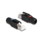 Delock Connecteur RJ45 Cat.6A 1 Pièce/s, Noir
