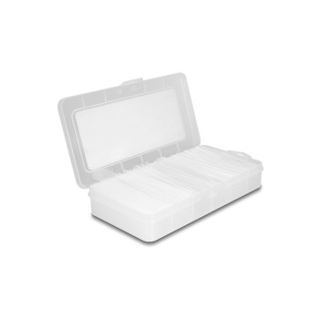 Delock Schrumpfschlauch Sortimentsbox, 135-teilig, Einwandig 2:1 / Doppel: 3:1 Delock Schrumpfschlauch Sortimentsbox, 135-teilig, Einwandig 2:1 / Doppel: 3:1