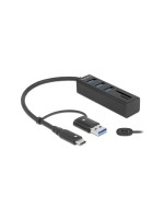 Delock USB 3.2 Hub 63859, 3 Port USB 3.2 Gen 1 Hub