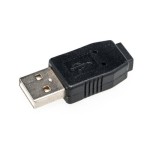 Delock Adaptateur USB 2.0 Connecteur USB A - Prise mini USB B