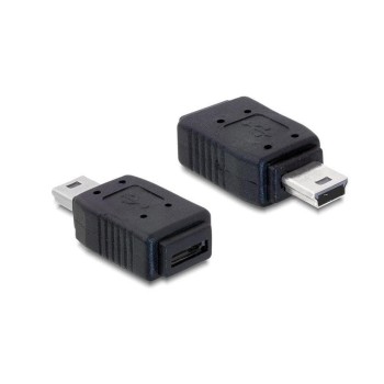 USB Adapter Micro-B for Mini-B 5 Pin, Micro-B Buchse for Mini-B 5 Pin Stecker USB Adapter Micro-B for Mini-B 5 Pin, Micro-B Buchse for Mini-B 5 Pin Stecker