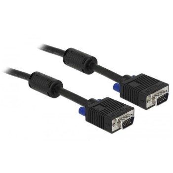 Monitorcable VGA, M/M, 1 Meter, Stecker-Stecker, 2xFerritkern, 15Pin Monitorcable VGA, M/M, 1 Meter, Stecker-Stecker, 2xFerritkern, 15Pin