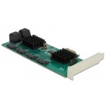 Delock Carte PCI Express 8 ports SATA