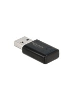 DeLock 12550 USB WLAN Adapter, Dualband WLAN ac/a/b/g/n Micro Stick, black