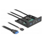 Delock Panneau frontal 64150 2x USB