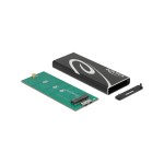 Delock Boîtier externe SuperSpeed USB 3.2 Gen 2 - SATA SSD M2