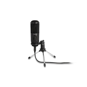 Delock USB Kondensator Mikrofon with Ständer, 24 Bit / 192 kHz for PC and Notebook Delock USB Kondensator Mikrofon with Ständer, 24 Bit / 192 kHz for PC and Notebook