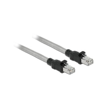 Delock Netzwerkcable RJ45 Cat.6A U/FTP, with Metallmantel, 3m Delock Netzwerkcable RJ45 Cat.6A U/FTP, with Metallmantel, 3m