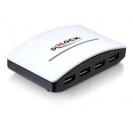 Delock USB 3.0 Hub avec Netzeil, 4x USB 3.0, Plug & Play