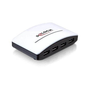 Delock USB 3.0 Hub with Netzeil, 4x USB 3.0, Plug & Play Delock USB 3.0 Hub with Netzeil, 4x USB 3.0, Plug & Play