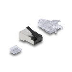 Delock Connecteur RJ45, FTP, Cat.6 50 Pièce/s, Transparent