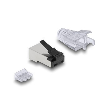 Delock Connecteur RJ45, FTP, Cat.6 50 Pièce/s, Transparent Delock Connecteur RJ45, FTP, Cat.6 50 Pièce/s, Transparent