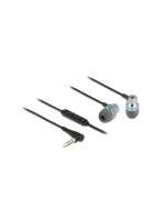 Delock In-Ear Kopfhörer 4 Pin 3.5mm Klinke, für Smartphones und Tablets