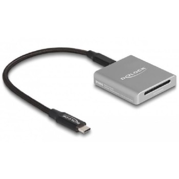 Delock USB 3.0 Card Reader SD Esxpress, USB-Typ-C, SD Express (SD 7.1) Delock USB 3.0 Card Reader SD Esxpress, USB-Typ-C, SD Express (SD 7.1)