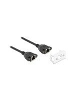Delock Câble patch pour module Easy 45 Cat 6A, S/FTP, 3 m, Noir
