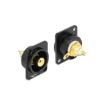 Delock D-Type RCA femelle avec connecteur à souder
