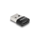 Delock Adaptateur USB 2.0 Connecteur USB A - Prise USB C