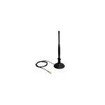 Delock Antenne WLAN 802.11 b/g/n RP-SMA 4 dBi Rayonnement omni directionnel