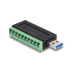 Delock Adaptateur USB Connecteur USB A - Bloc de terminaison