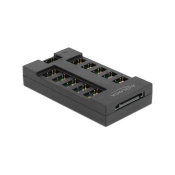 Delock RGB Hub für ARGB LEDs, mit 10 Ports Delock RGB Hub für ARGB LEDs, mit 10 Ports