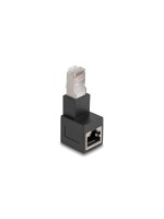 Delock Adaptateur d'angle 90° RJ45 vers le bas, Cat.6A 1 Pièce/s