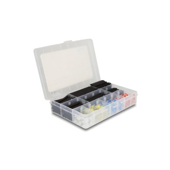 Delock Schrumpfschlauch Sortimentsbox, 308-teilig with Lötdrahtverbinder Delock Schrumpfschlauch Sortimentsbox, 308-teilig with Lötdrahtverbinder