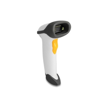 Delock 90565 1D Barcode Scanner, hellgrau, mit Anschlusskabel und Halterung Delock 90565 1D Barcode Scanner, hellgrau, mit Anschlusskabel und Halterung