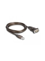 Schnittstellencable Adapter USB auf RS-232, 9 Pin Stecker with Muttern 1,5 m