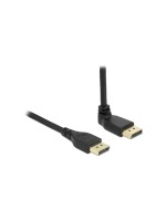 Delock DisplayPort-DisplayPort cable, 5m, Stecker/Stecker, oben gewinkelt, 4K60Hz