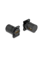 Delock HDMI type D femelle à femelle coudé à 90°