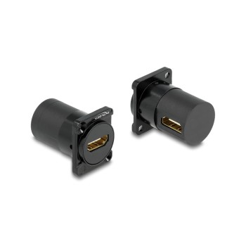 Delock D-Typ Modul HDMI Buchse-Buchse, 90 Grad gewinkelt Delock D-Typ Modul HDMI Buchse-Buchse, 90 Grad gewinkelt
