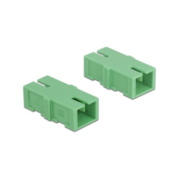 Delock Accouplement à fibre optique SC – SC Simplex Simple-mode 4 pièces Delock Accouplement à fibre optique SC – SC Simplex Simple-mode 4 pièces