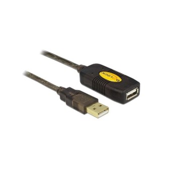 Delock Câble rallonge USB 2.0 active de 20 m, en cascade jusqu'à 40m Delock Câble rallonge USB 2.0 active de 20 m, en cascade jusqu'à 40m