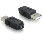 USB2.0 Micro-Adapter A-St/Micro-B/Bu, pour Handy, PDA, Digitalkamera avec Micro-USB