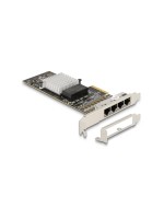 Delock PCI-Express x4 Karte 4xRJ45 Gigabit, LAN i350