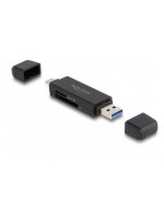 DeLock 91004 Card Reader SuperSpeed USB, 5 Gbps USB Typ-C/Typ-A for SD and Micro SD