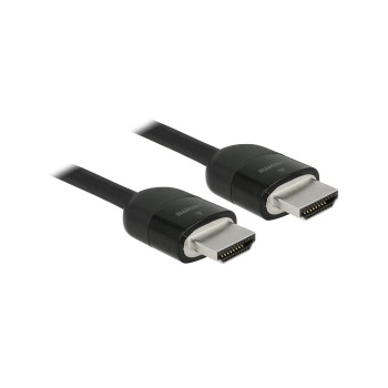 Delock Premium HDMI cable 4K 60Hz, 3m, black  Delock Premium HDMI cable 4K 60Hz, 3m, black