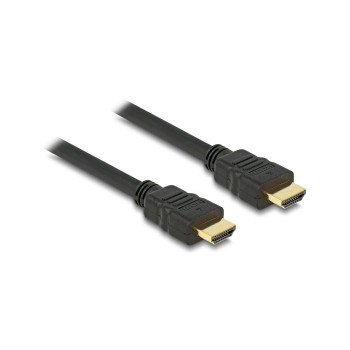 Delock HDMI-A for HDMI-A Stecker/Stecker, High Speed with Ethernet, 4K, 1m, black  Delock HDMI-A for HDMI-A Stecker/Stecker, High Speed with Ethernet, 4K, 1m, black