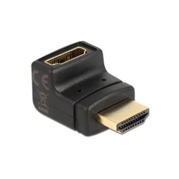 Delock Adaptateur 90° coudé en haut HDMI - HDMI Delock Adaptateur 90° coudé en haut HDMI - HDMI