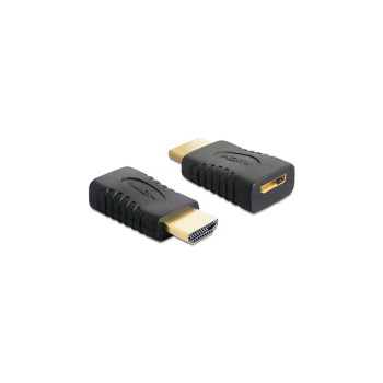 Delock Adapter High Speed HDMI-A for HDMI-C, Stecker/Buchse Delock Adapter High Speed HDMI-A for HDMI-C, Stecker/Buchse