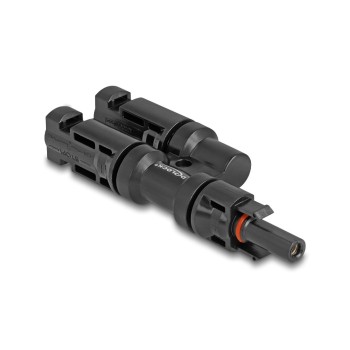 Delock DL4 Solar Konnektor, 1x Buchse for 2x Stecker, black 