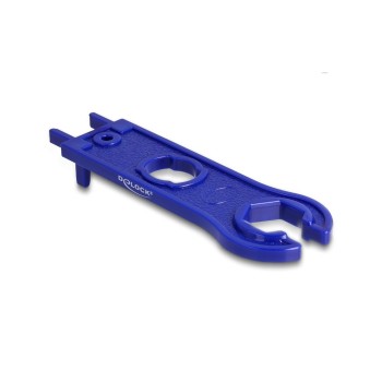 Delock Werkzeug for DL4 cable & Konnektoren, Sechskant, blue, 2 Stück Delock Werkzeug for DL4 cable & Konnektoren, Sechskant, blue, 2 Stück